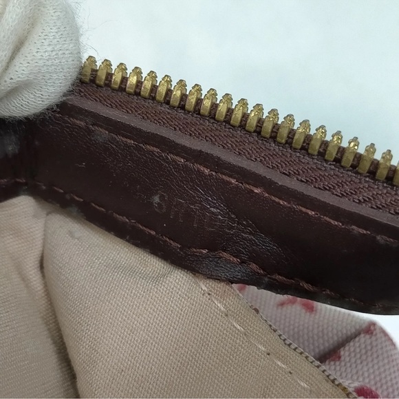 LOUIS VUITTON PM Josephine Bordeaux mini Lin - Picture 12 of 12